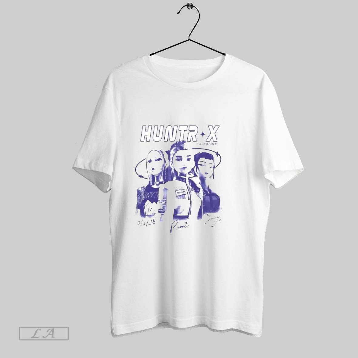 Original Kpop Demon Hunters Huntr X Takedown Comfort Colors T Shirt
