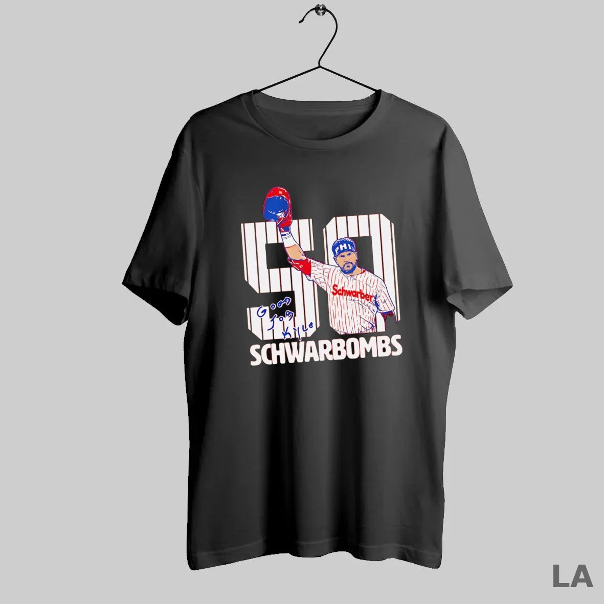 Original Kyle Schwarber 50 Schwarbombs Signature Phillies