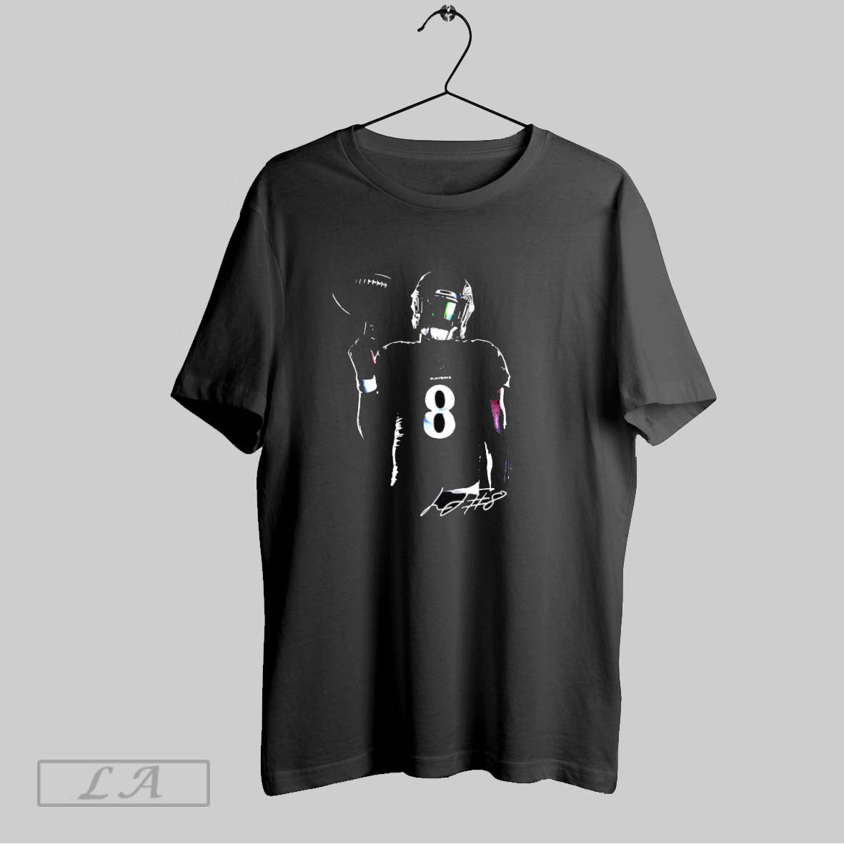Original Lamar Jackson Signature Baltimore Ravens