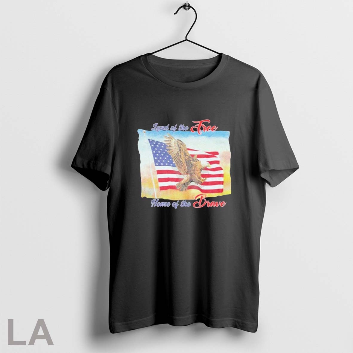 Original Land Of The Free Home Of The Brave America Flag