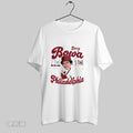 Original Larry Bowa Philadelphia Comic 5 Time All Star Player T Shirt