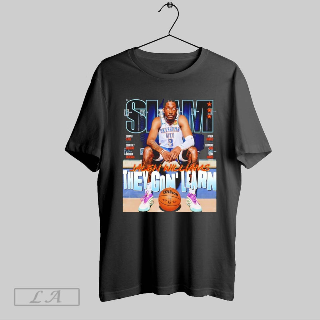 Original Larry Obrien They Gon Learn Nba Champions Slam Cover 2025