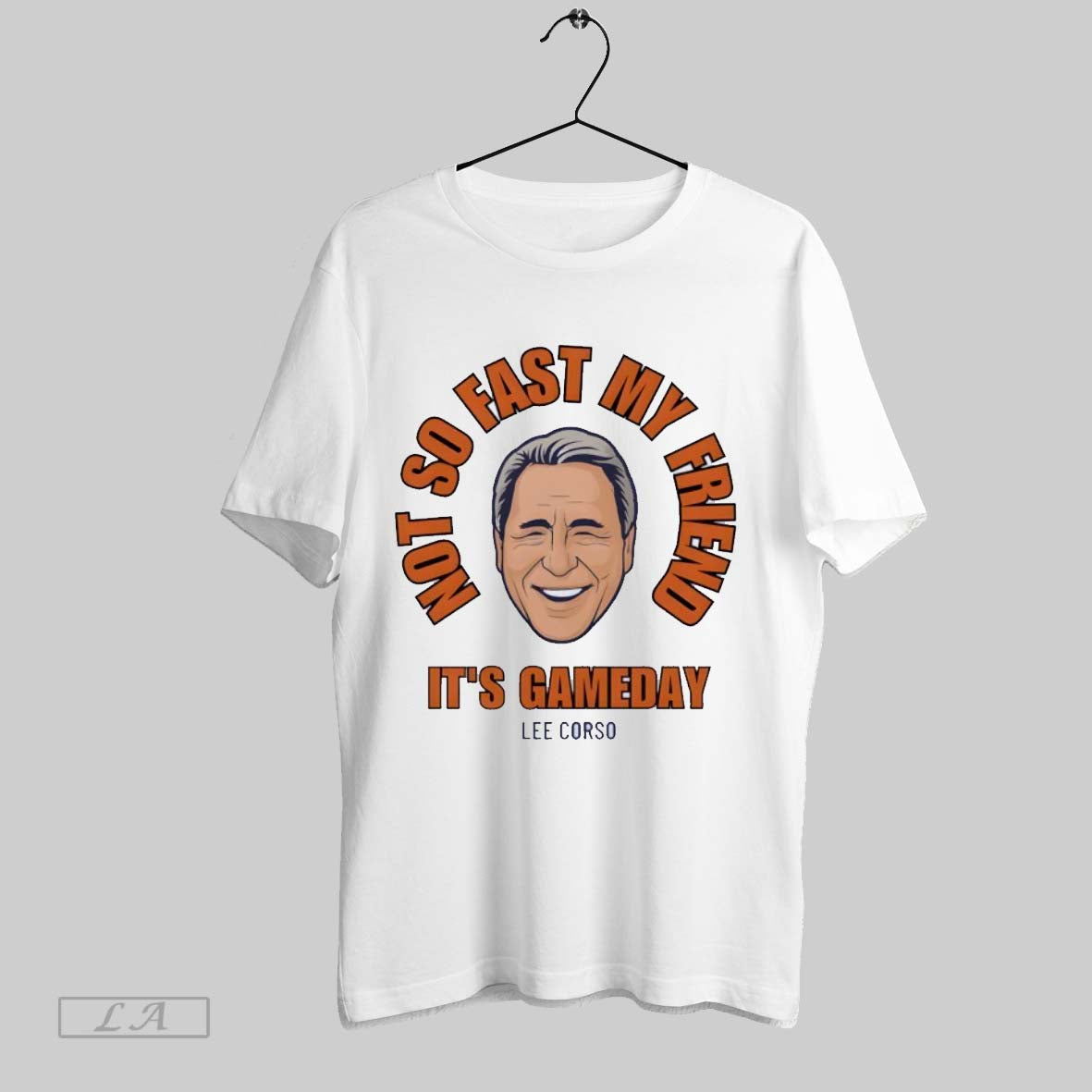 Original Lee Corso Not So Fast My Friend Its Gameday Virginia Tch Gameday Hokie