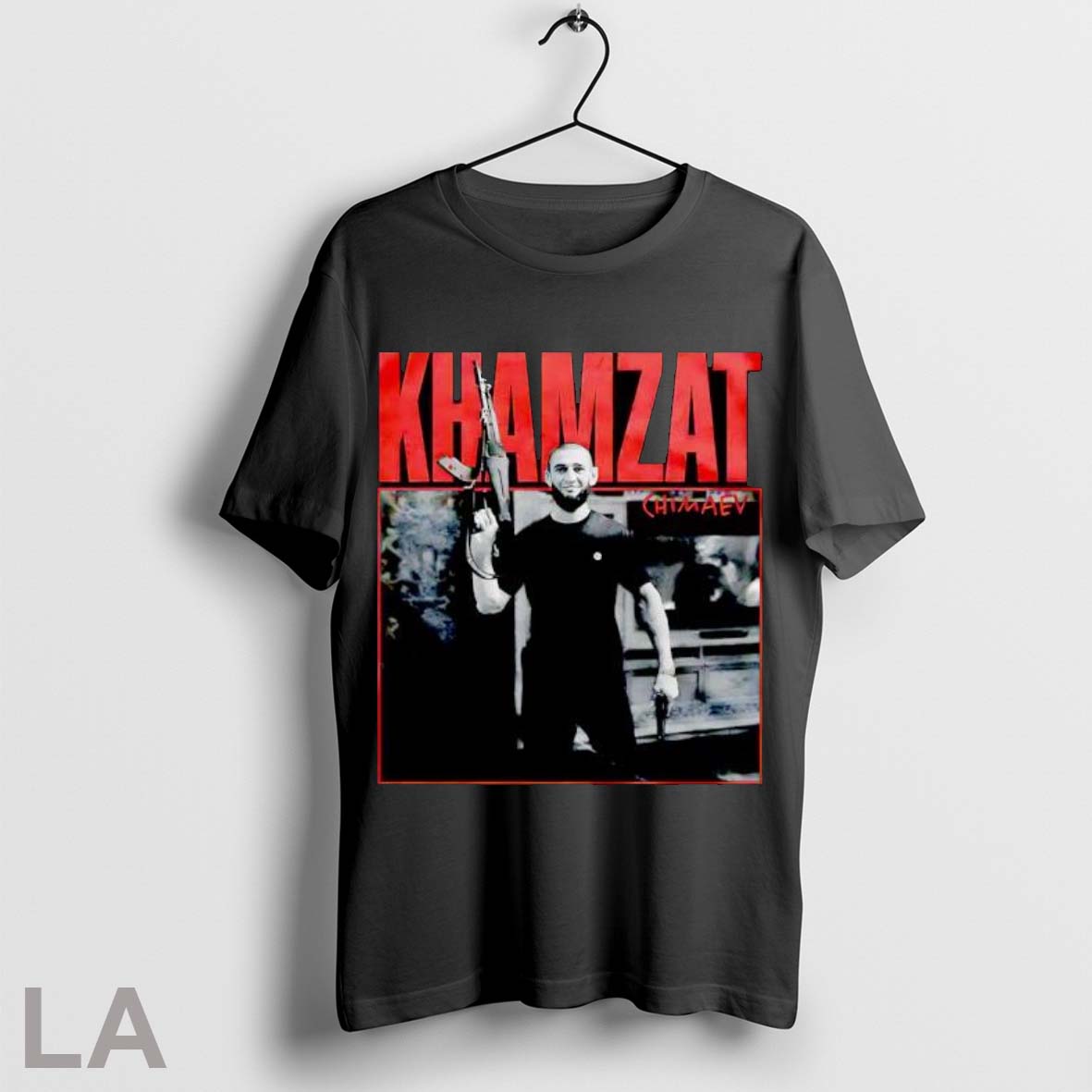 Original Limited Khamzat Chimaev Guns T Shirt
