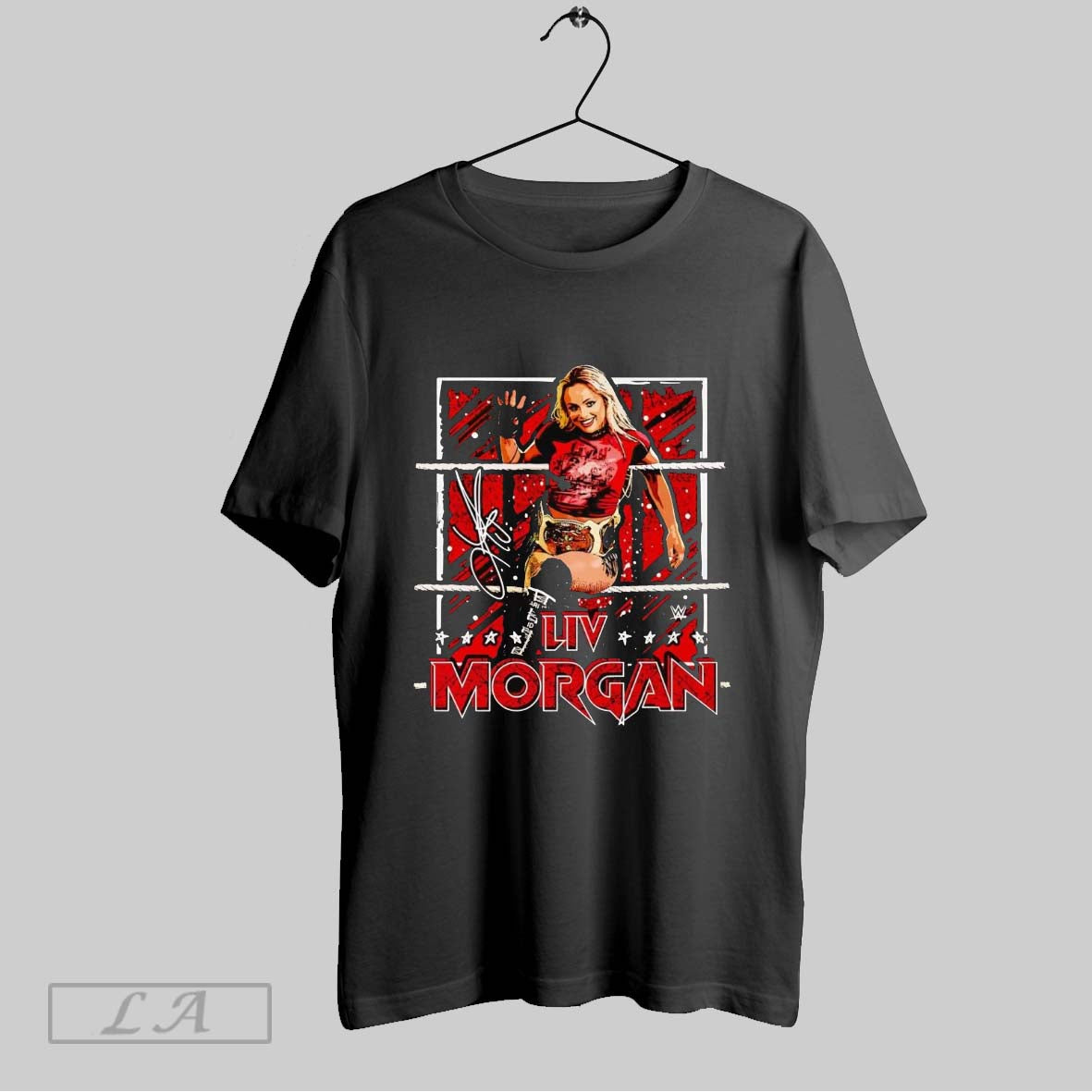 Original Liv Morgan Ropes Signature