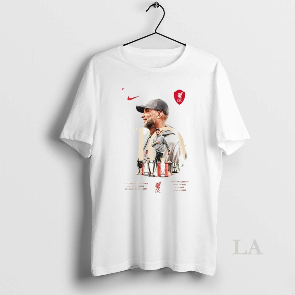 Original Liverpool Fc X Jurgen Klopp 10th Anniversary Football Lover