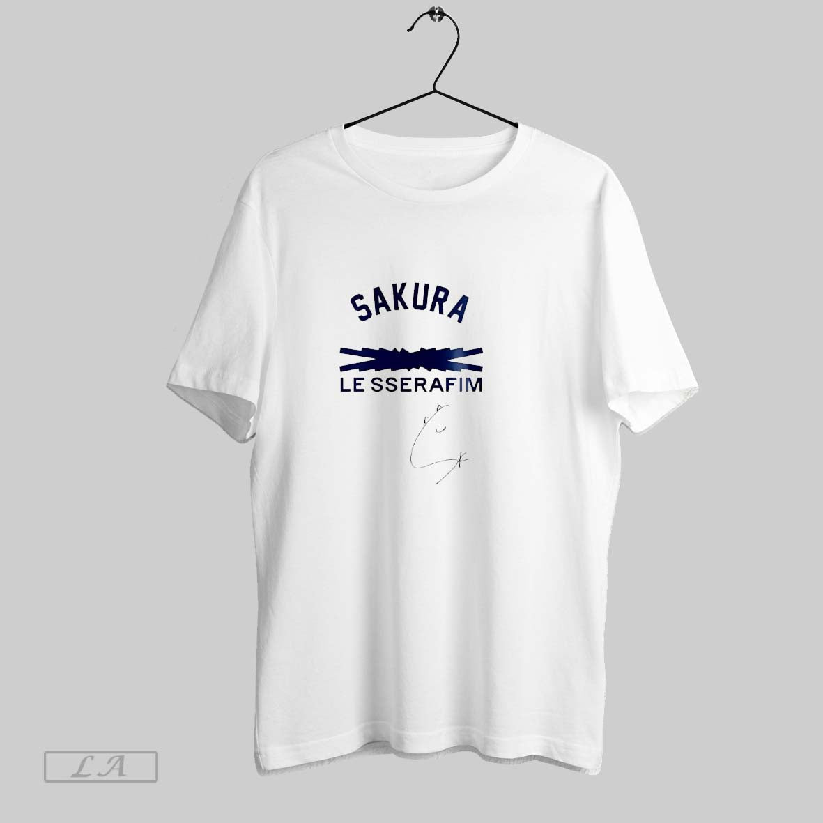 Original Los Angeles Dodgers Sakura Le Sserafim Signature