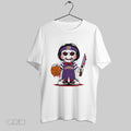 Original Los Angeles Lakers Halloween Jigsaw Saw Horror Basketball