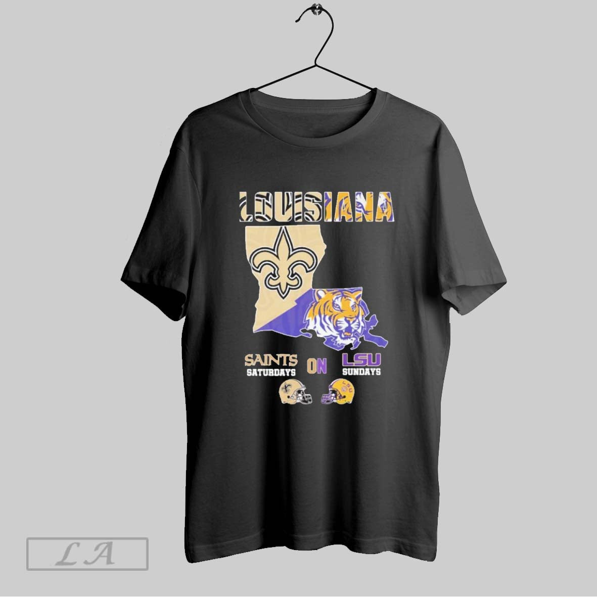 Original Louisiana Sports Saints On Saturdays And Tigers On Sundays