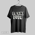 Original Lucky Dude Design Text