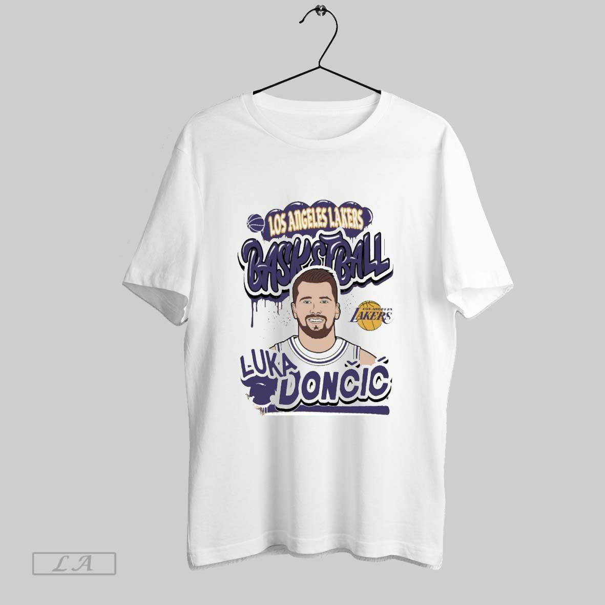 Original Luka Doncic Portrait Los Angeles Lakers