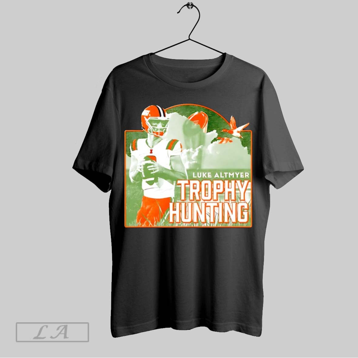 Original Luke Altmyer Trophy Hunting Illinois Fighting Illini