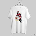 Original Maryland Football Malik Washington Superstar Pose Signature