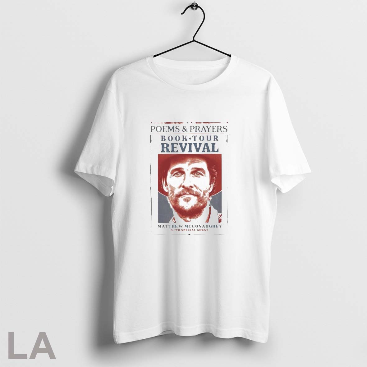 Original Matthew Mcconaughey Poems And Prayers Book Tour Revival 2025