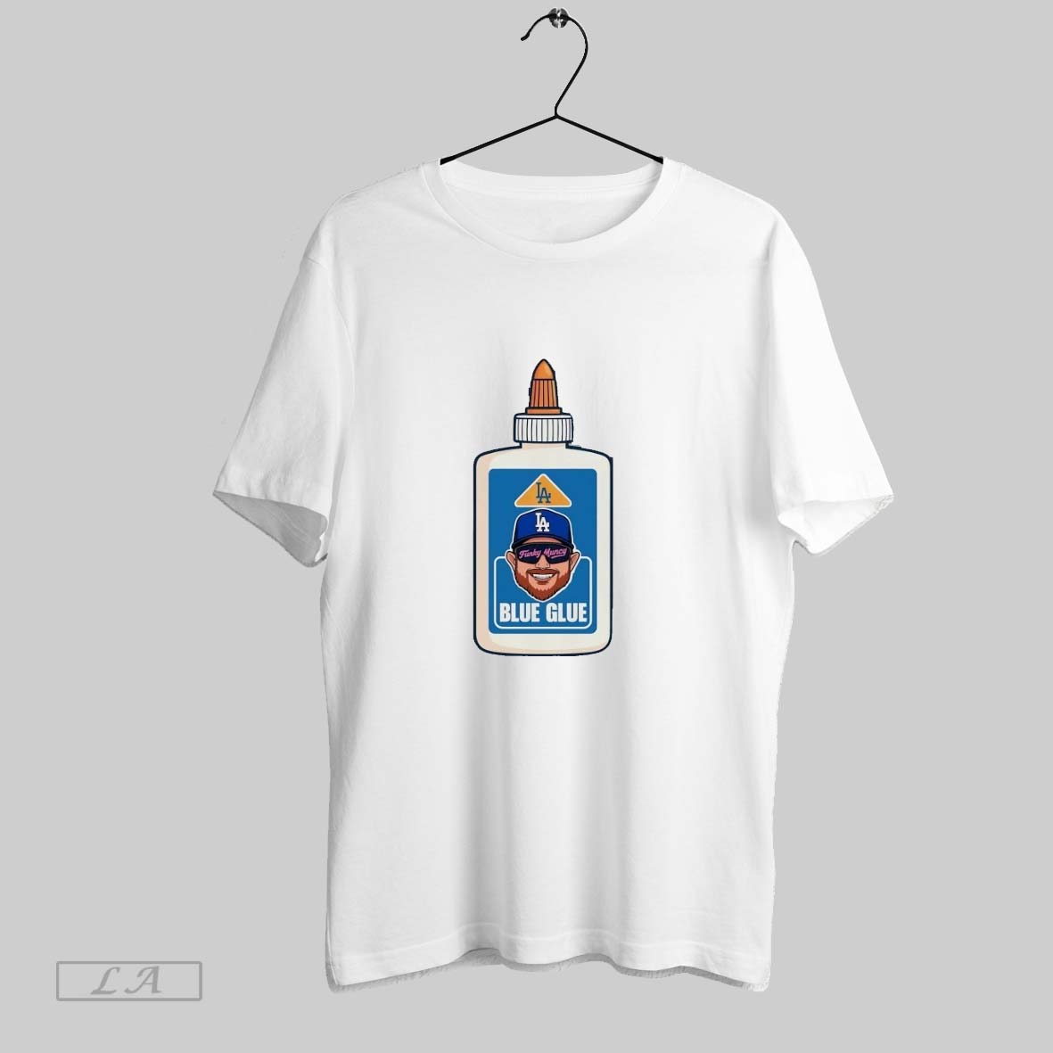 Original Max Funky Muncy Blue Glue La Dodgers