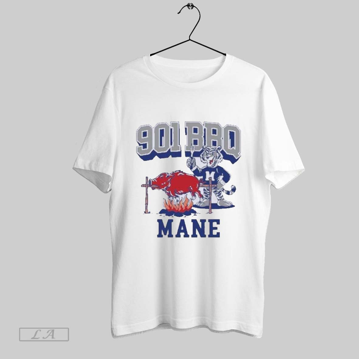 Original Memphis Tigers 901 Bbq Mane Arkansas