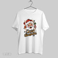 Original Merry Christmas Santa Wink Funny White S