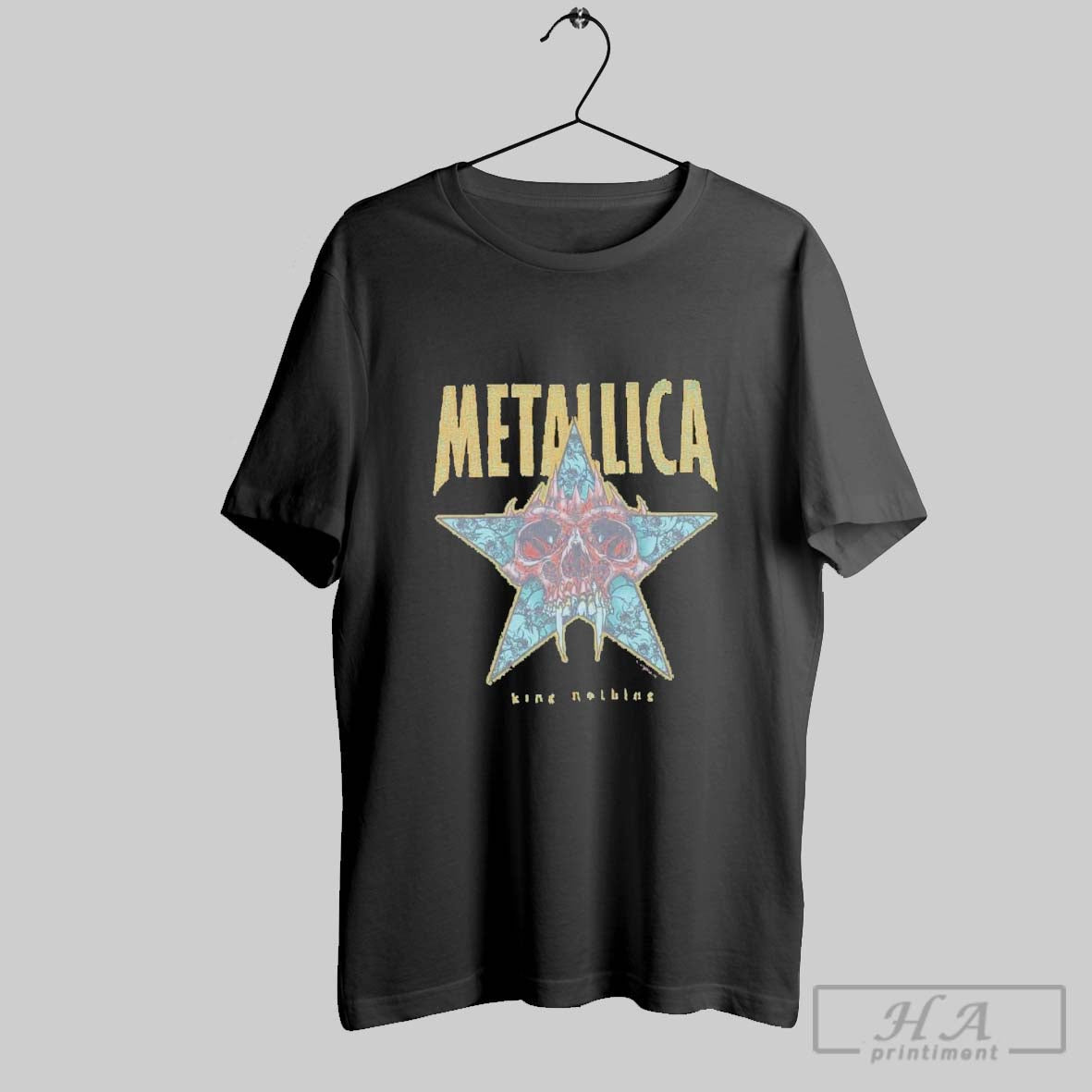 Original Metallica King Nothing Teal