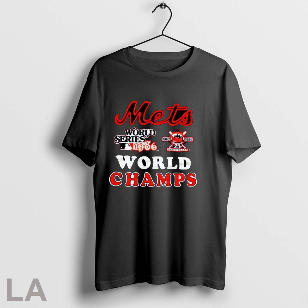 Original Mets 1986 World Series 25th Anniversary World Champs
