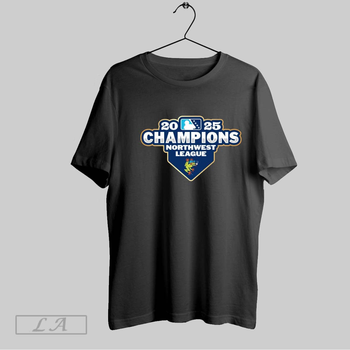 Original Milb 2025 Champions Northwest League Everett Aquasox Logo