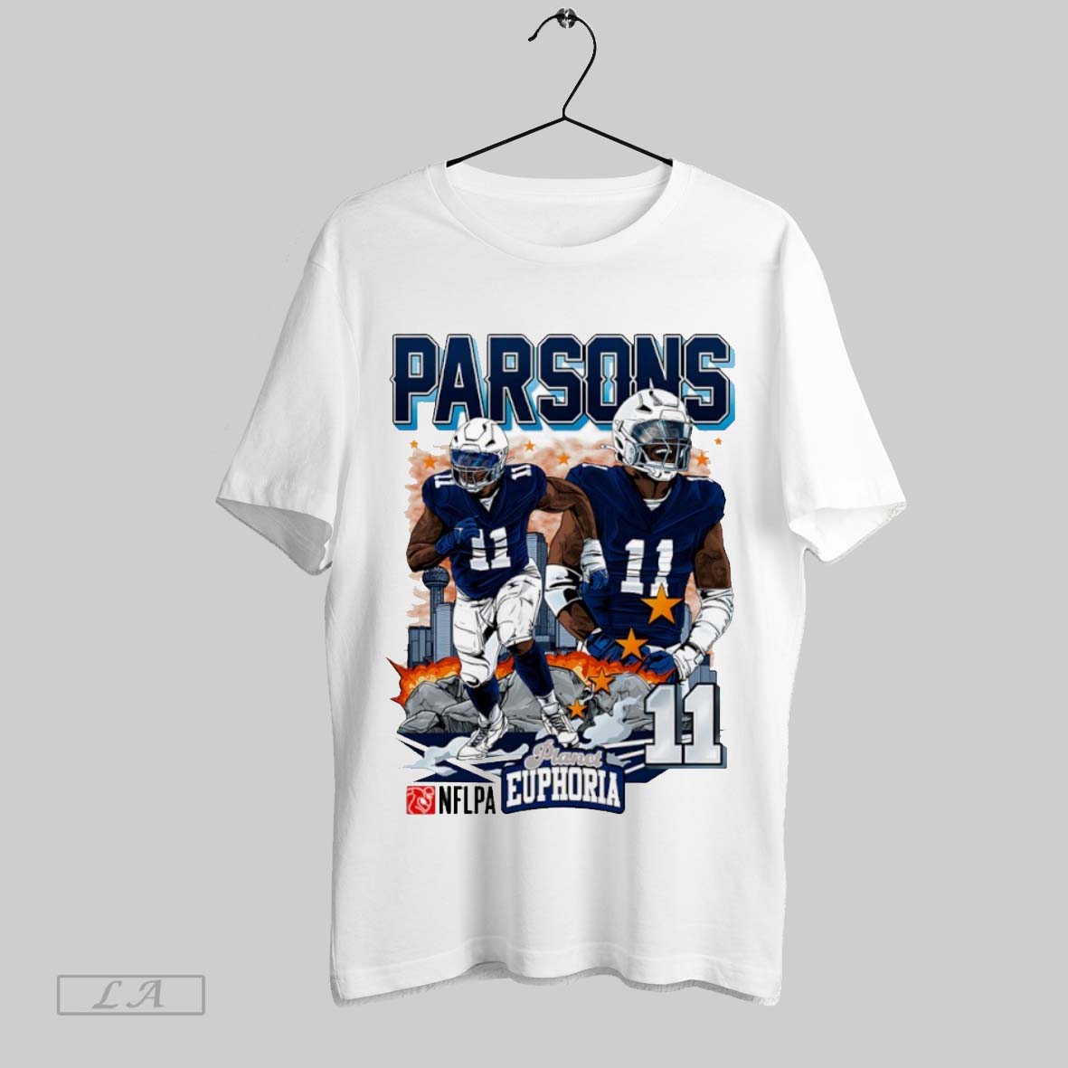 Original Micah Parsons 11 Dallas Cowboys Football Player Comic