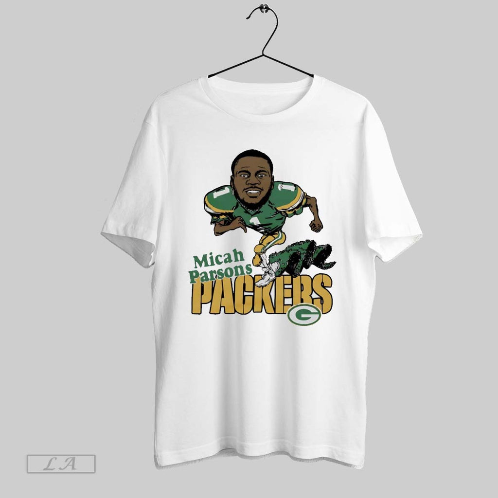 Original Micah Parsons Green Bay Packers Player Caricature