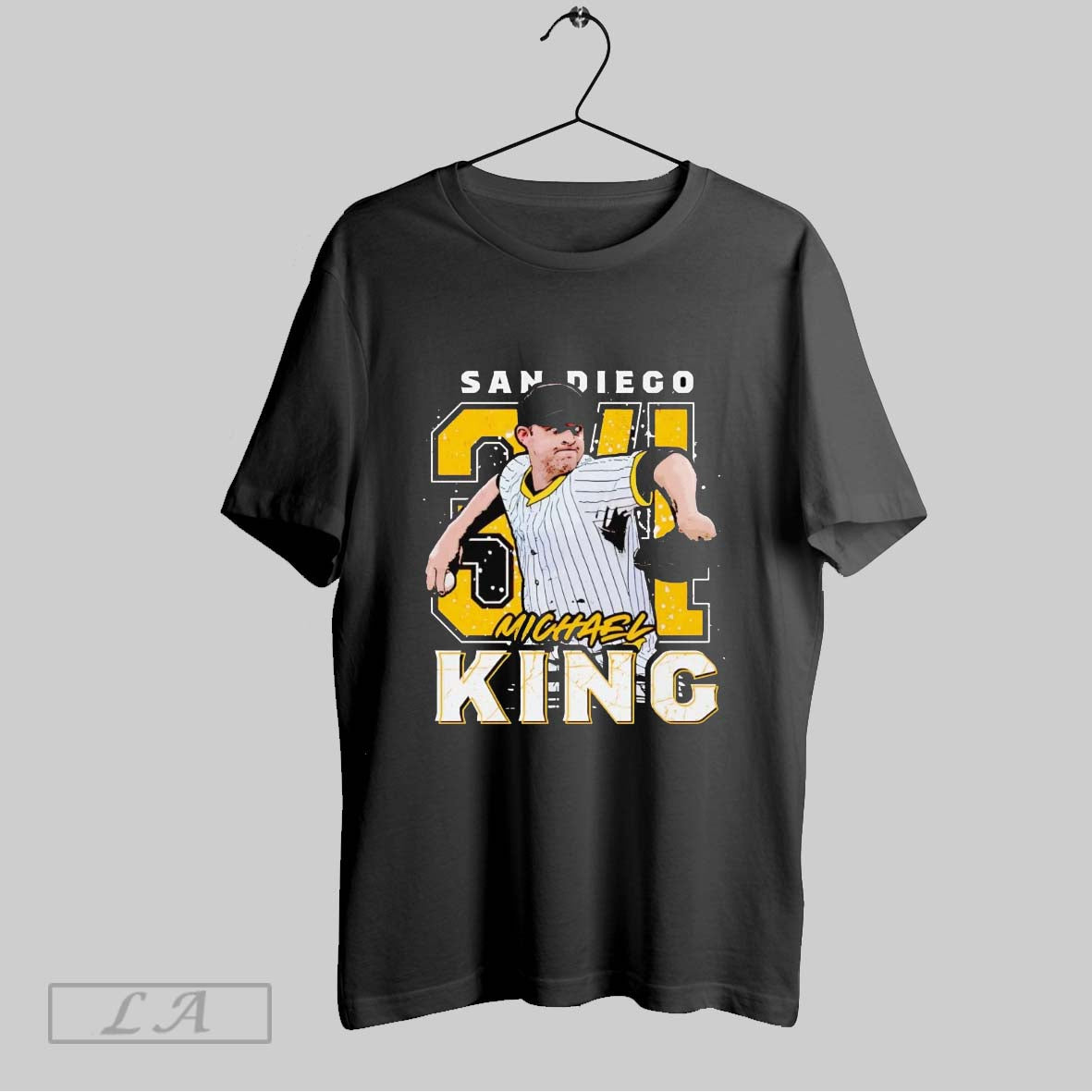 Original Michael King San Diego Throwing Snow
