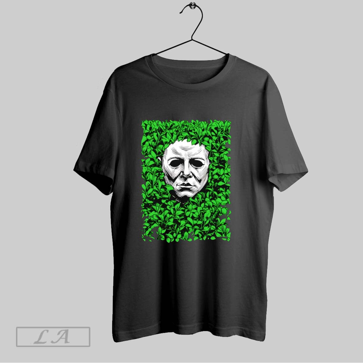 Original Michael Myers Halloween Among The Hedges
