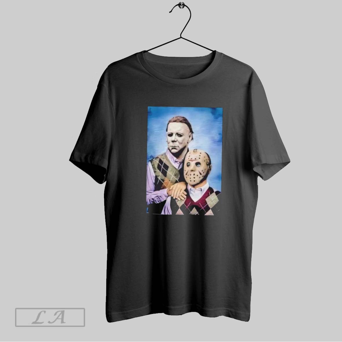 Original Michael Myers And Jason Voorhees Step Brothers Movie Halloween
