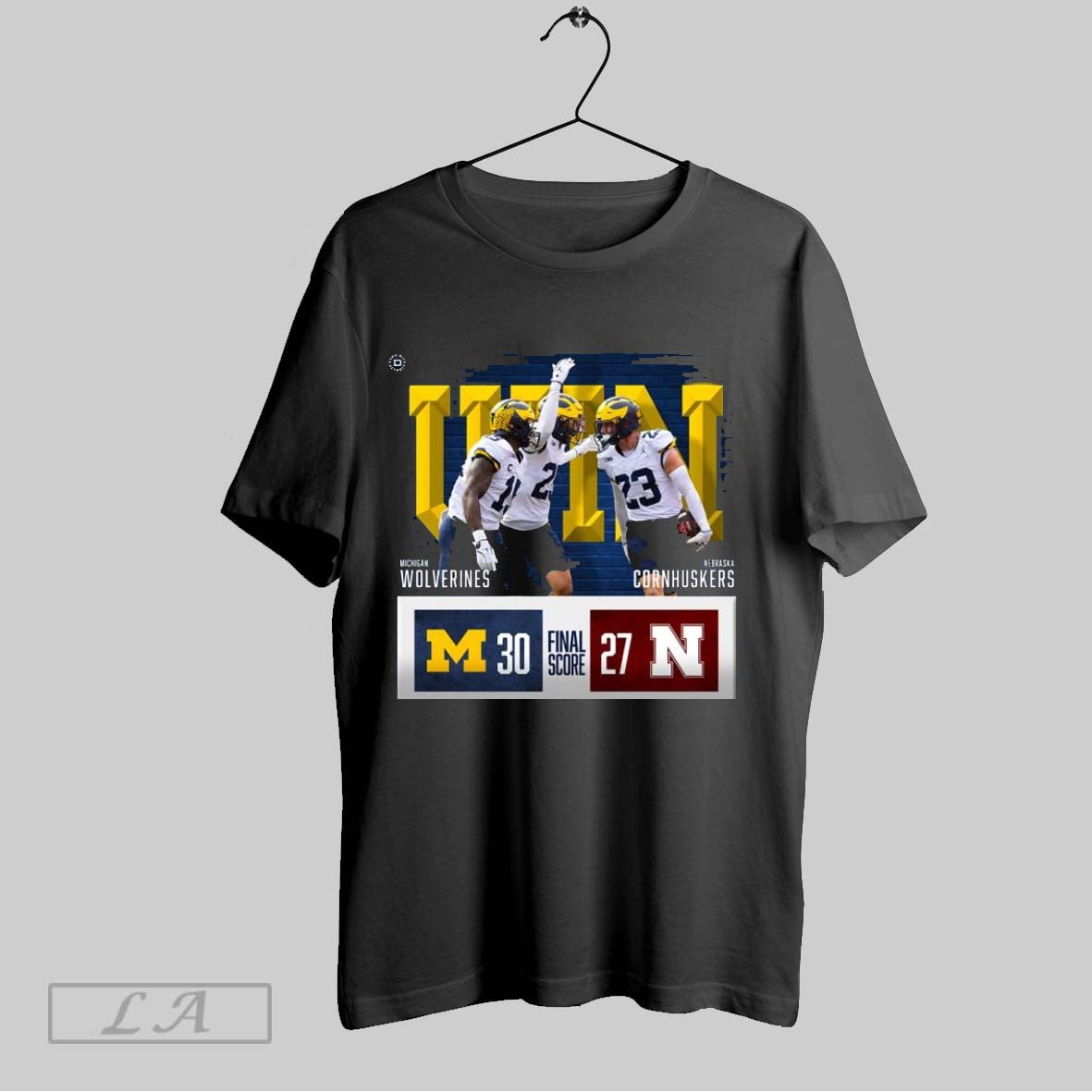 Original Michigan Wolverines Win 30 27 Nebraska Cornhuskers Final Score