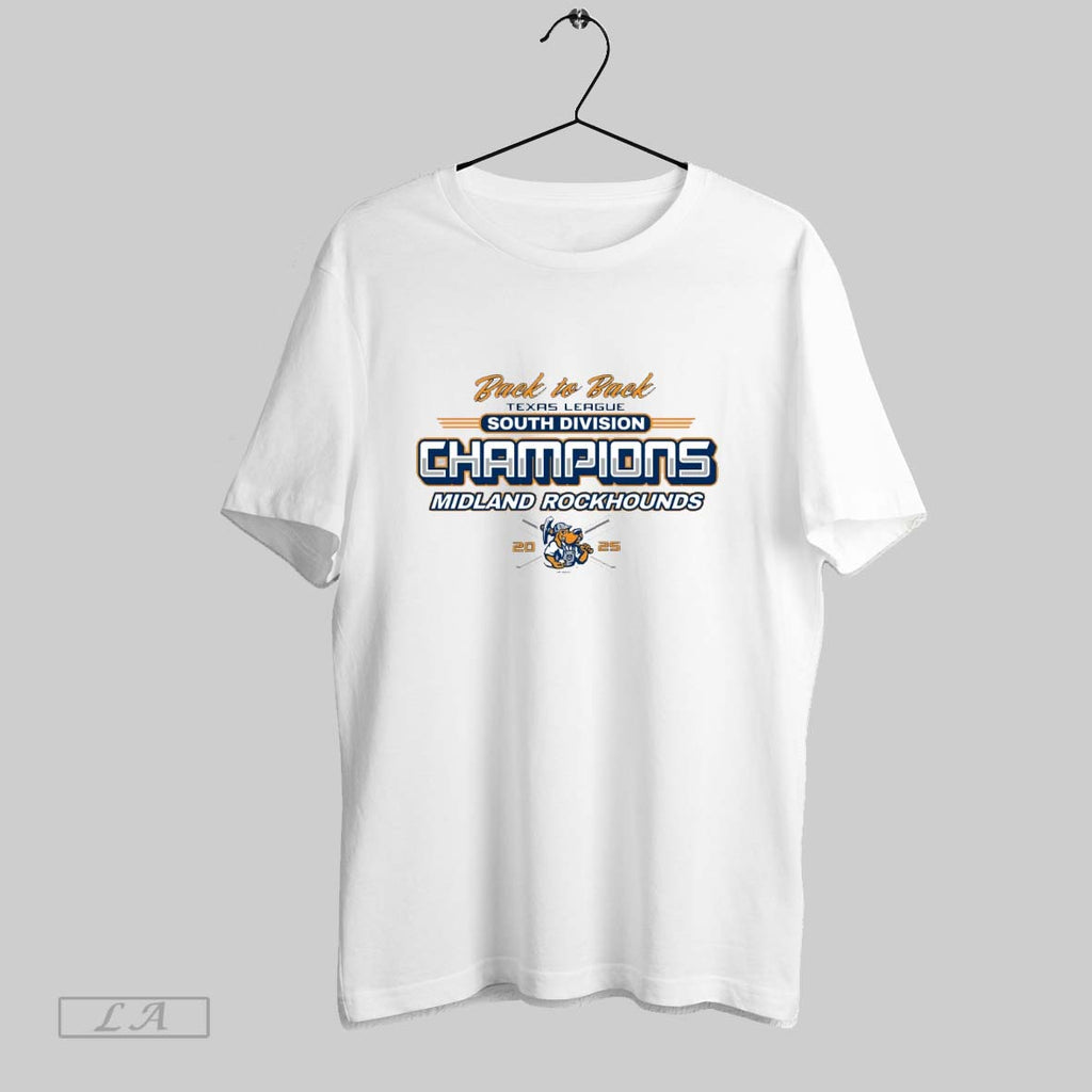 Original Midland Rockhounds Back To Back Texas League South Division Champions 2025