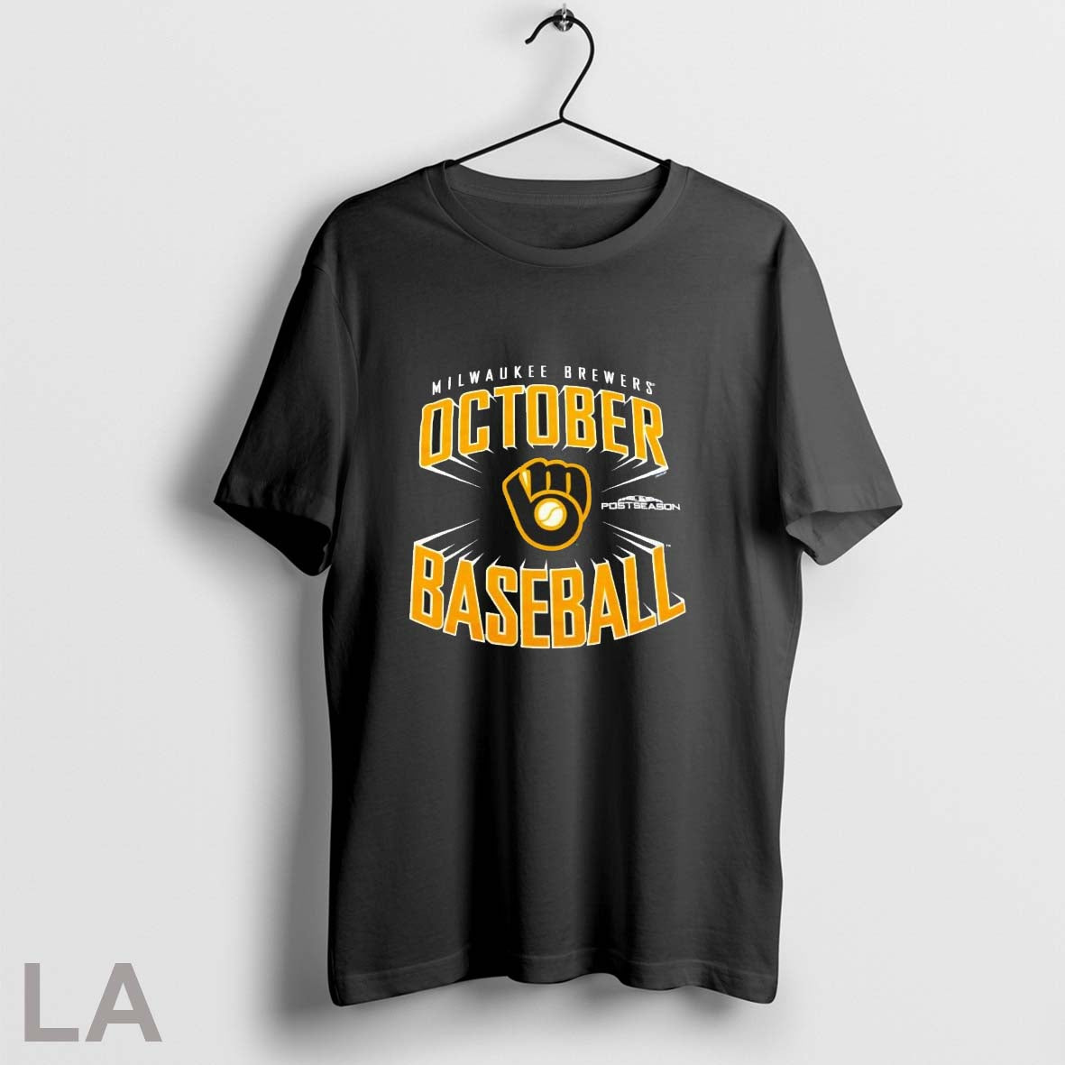 Original Milwaukee Brewers Mlb Postseason October Baseball