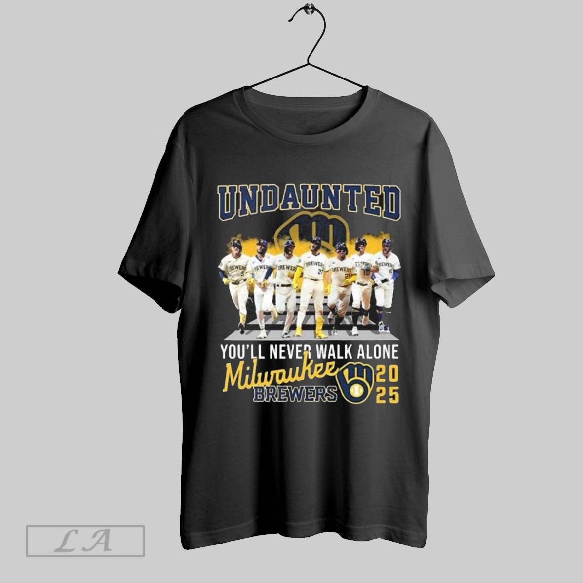 Original Milwaukee Brewers Undaunted 2025 Nl Central Division Champions Women