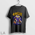 Original Minnesota Viking Skeleton Warrior Flames Axe Shield