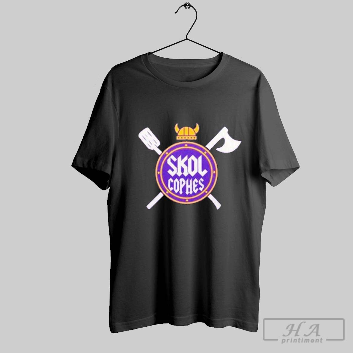 Original Minnesota Vikings Skol Cophes Logo