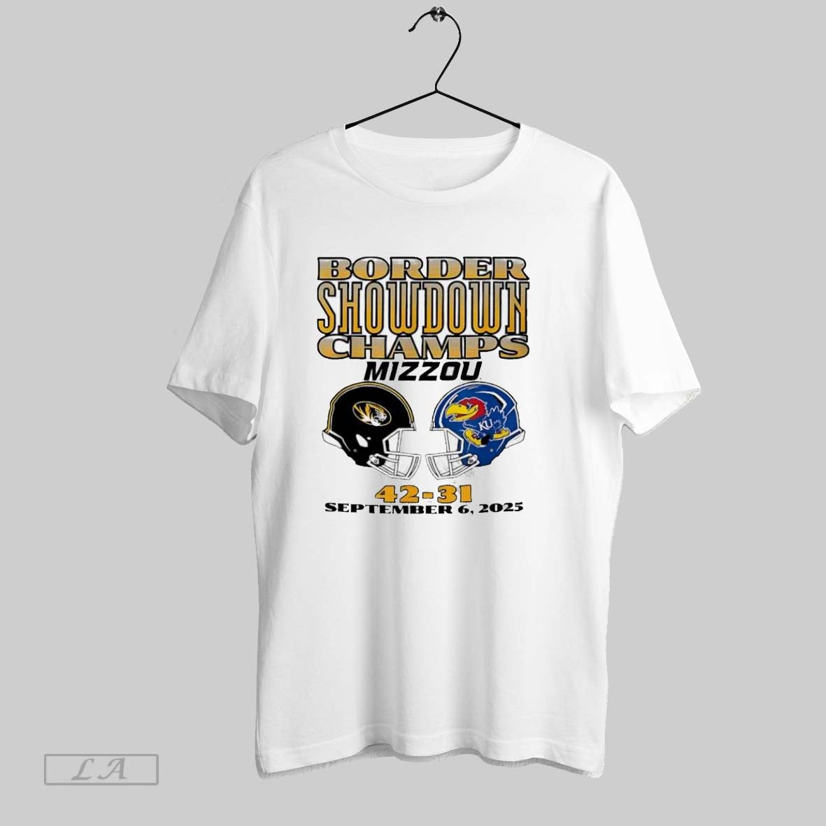 Original Missouri Tigers Vs Kansas University Football Border Showdown Champs Mizzou 2025