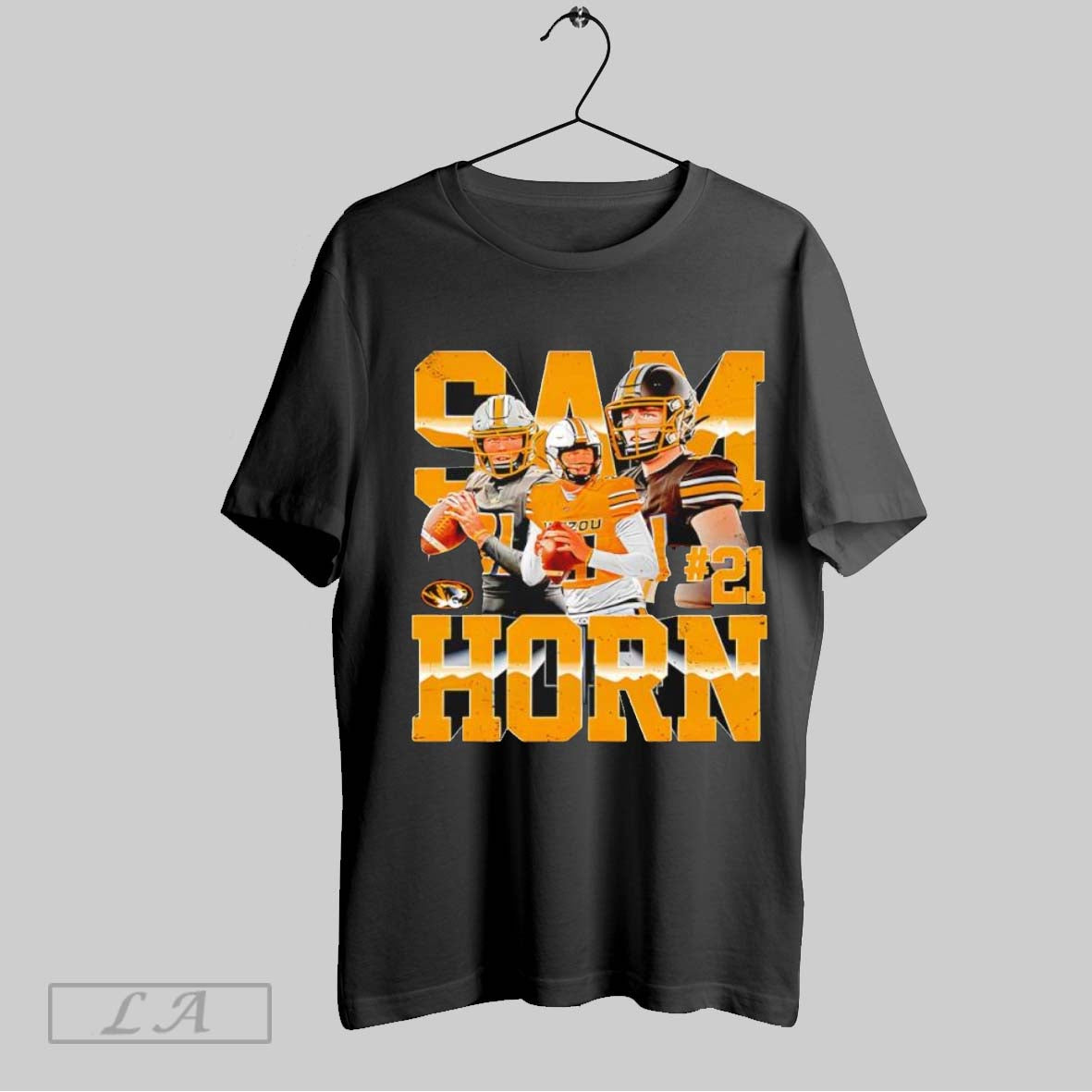 Original Mizzou Tigers Nil Sam Horn 21 Character Design