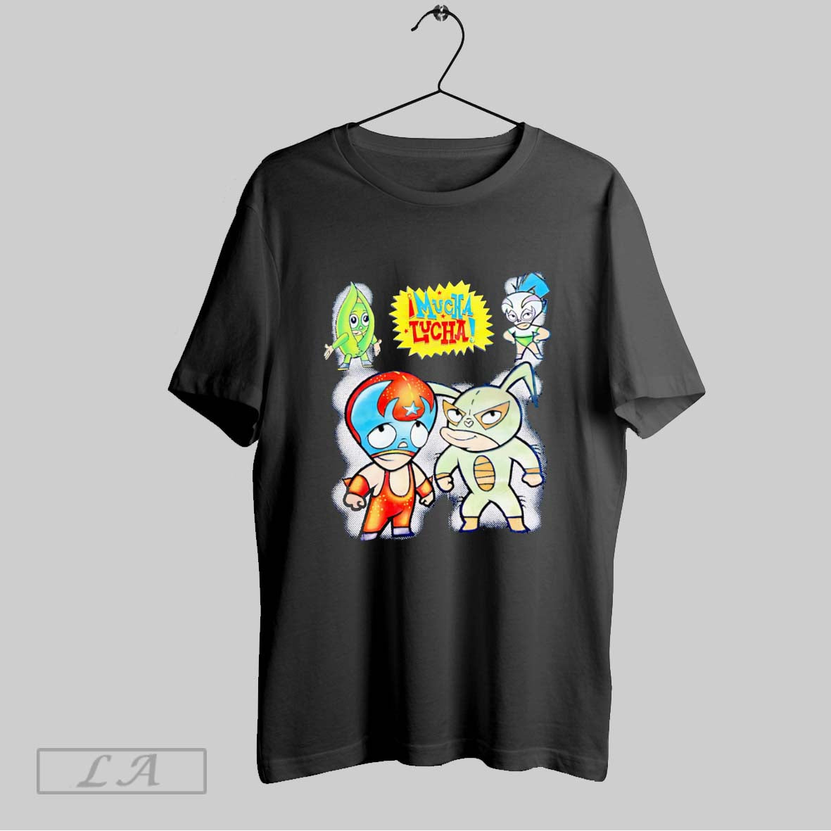 Original Mucha Lucha Mexican Boots T Shirt