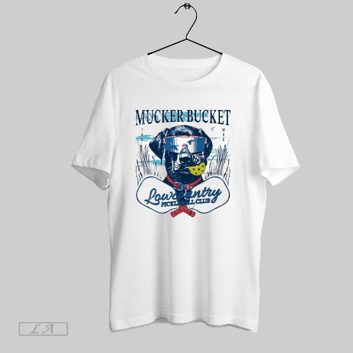 Original Mucker Bucket Low Country Pickleball Dog