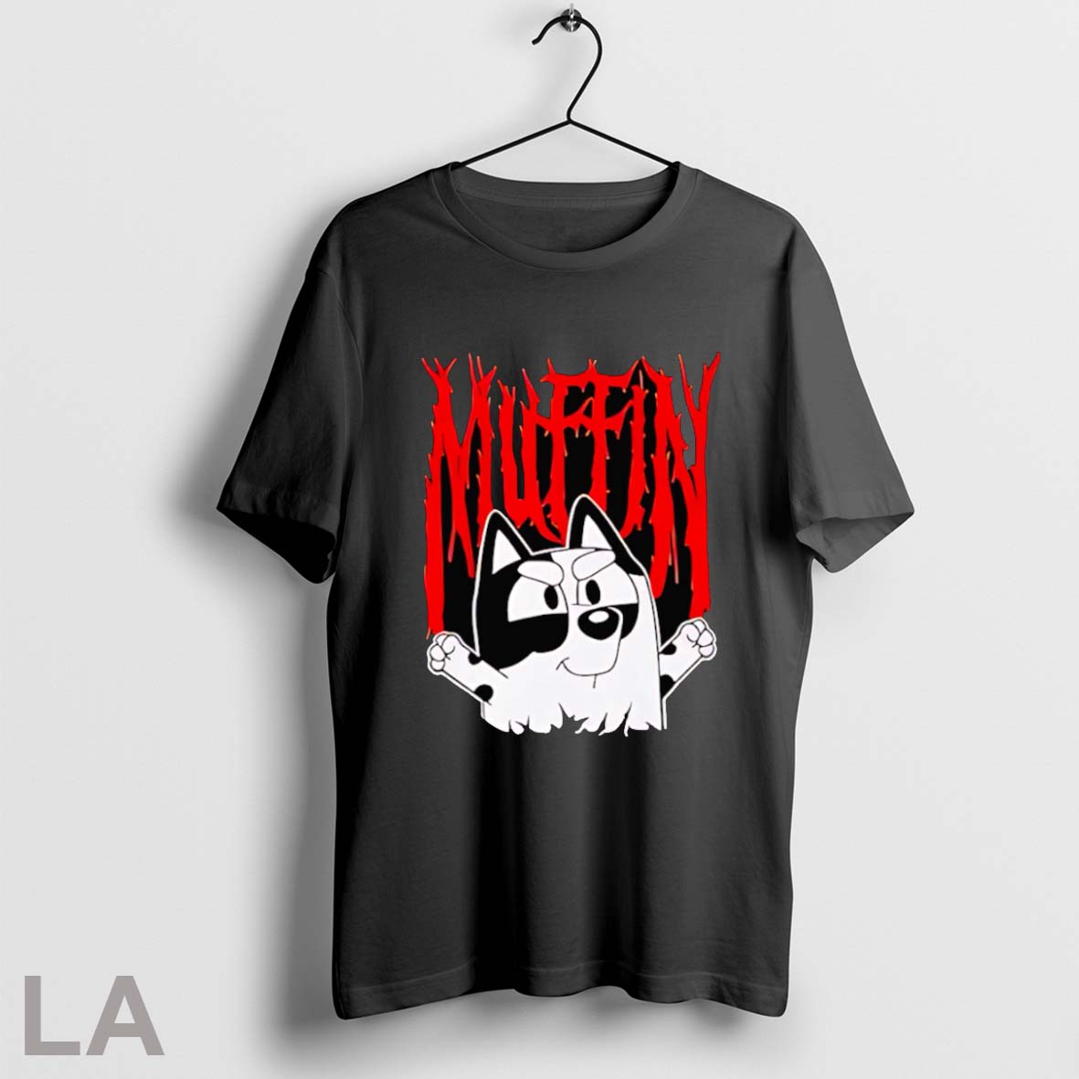 Original Muffin Bluey Metal T Shirt