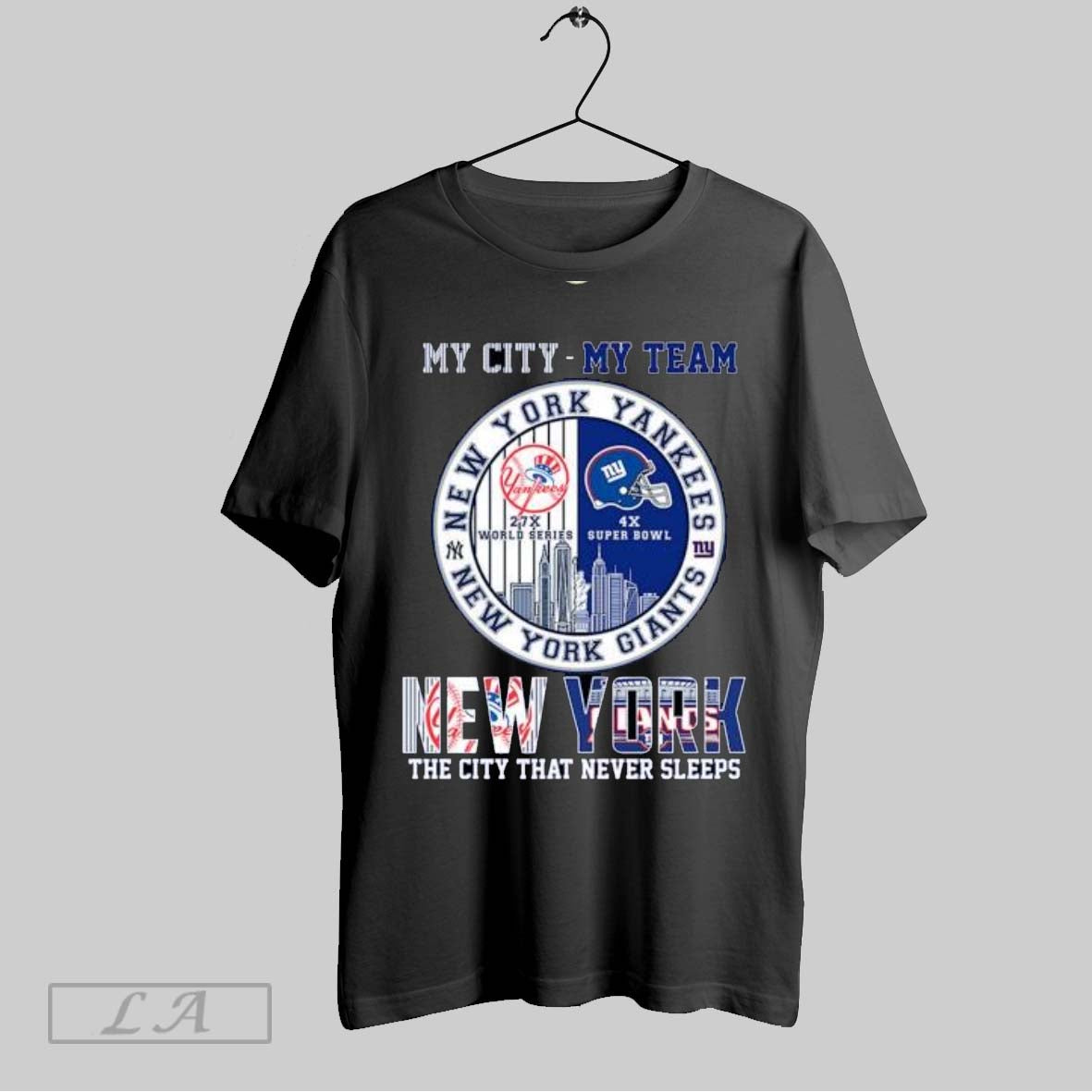 Original My City My Team New York The City That Never Sleeps