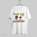 Original My Tight End Got Destroyed In Fantasy Football Shirt