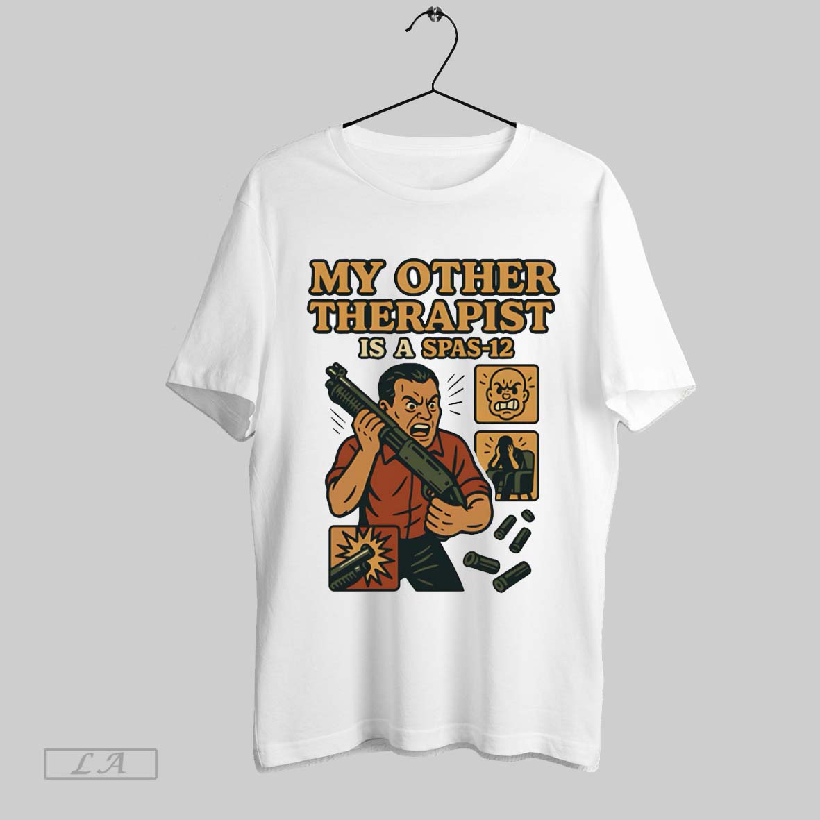 Original My Other Therapist Is A Spas 12 T Shirt