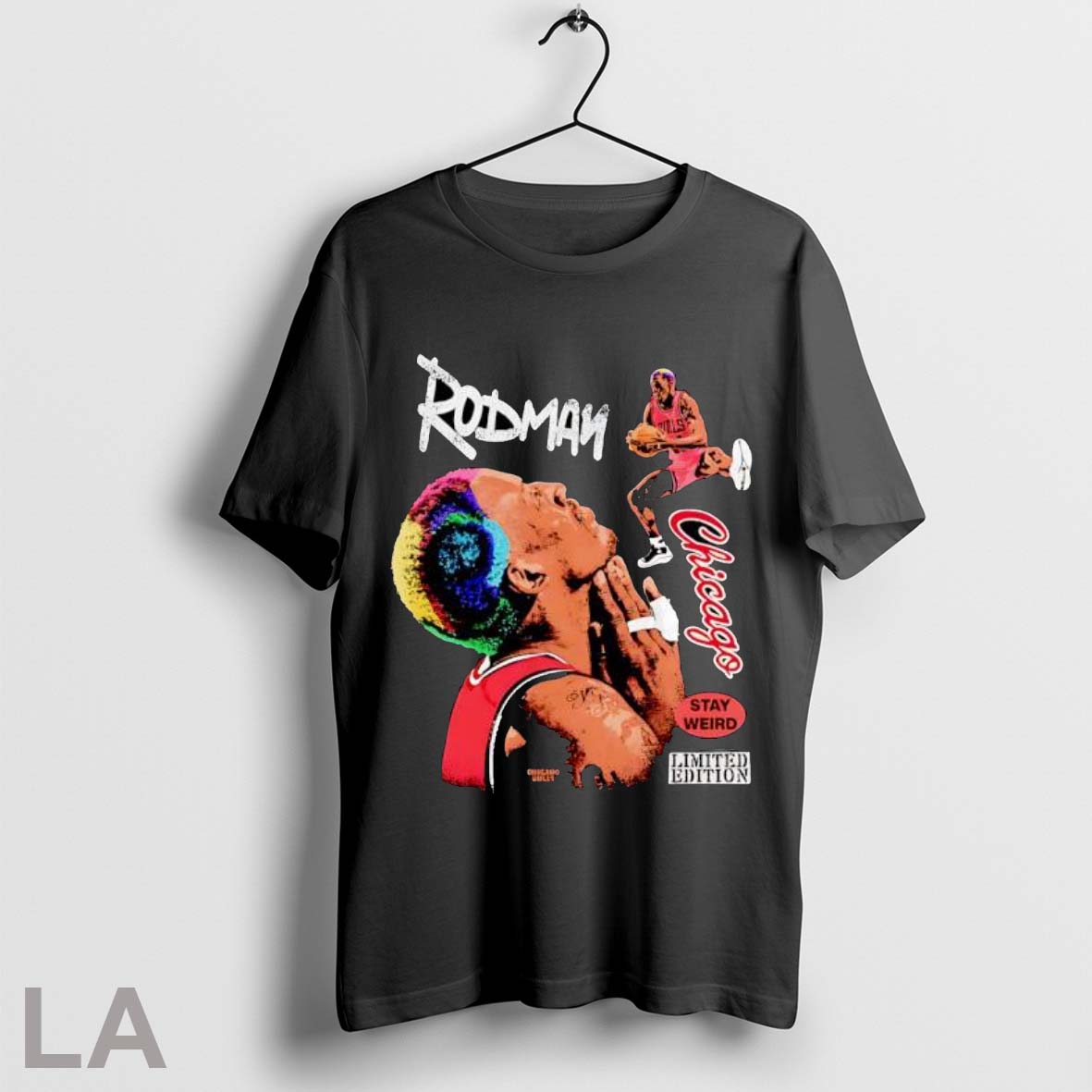 Original Nba Dennis Rodman Basketball Pray Retro T Shirt