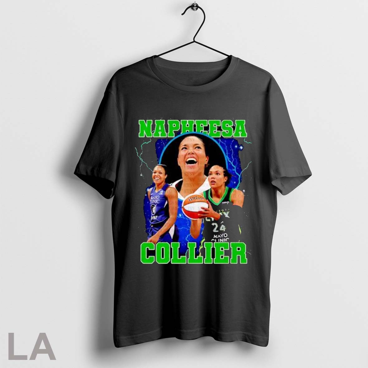 Original Napheesa Collier Lynx Basketball Player Step Sisters T Shirt