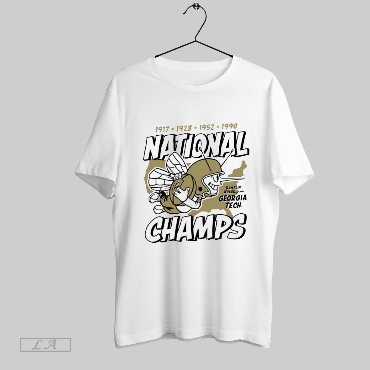 Original National Champs 4x Georgia Tech Yellow Jackets Football