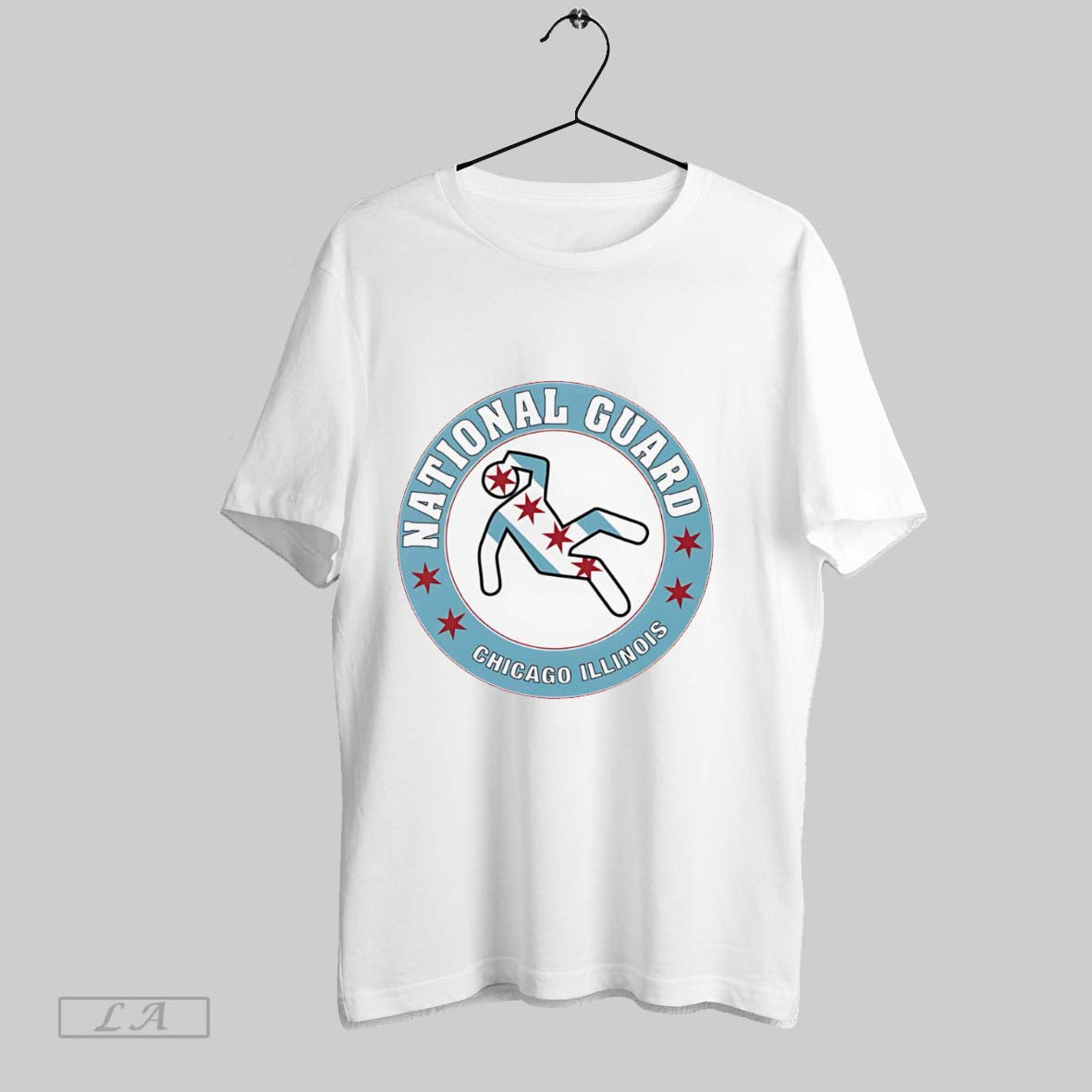 Original National Guard Chicago Illinois T Shirt