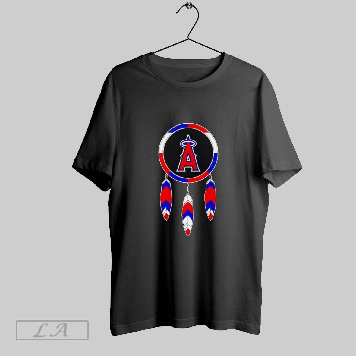 Original Native American Indians X Los Angeles Angels Baseball
