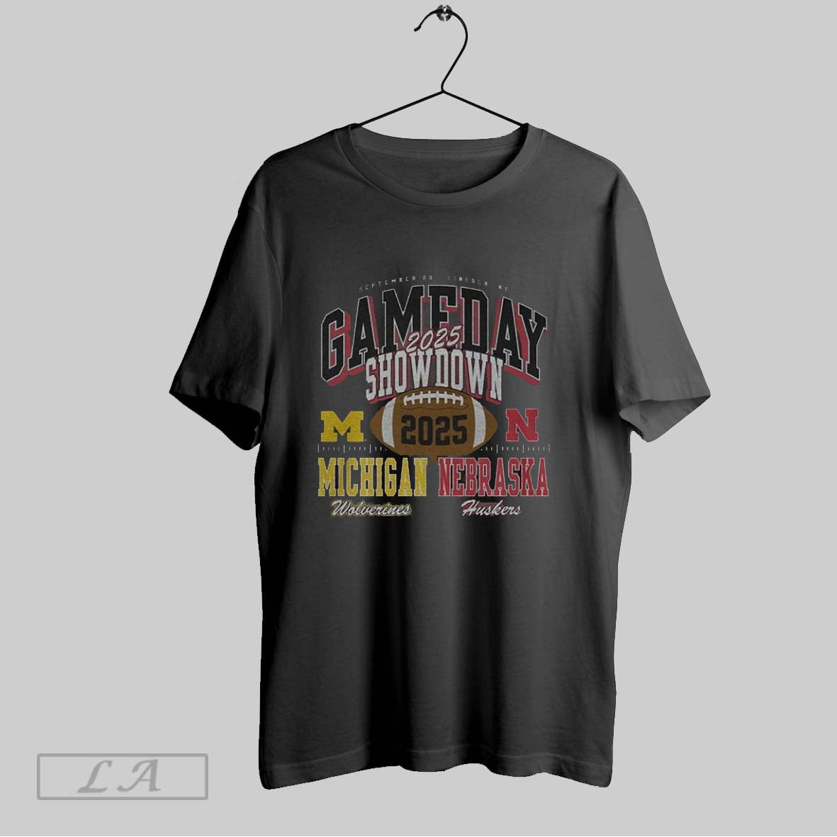 Original Nebraska Cornhuskers Vs Michigan Wolverines 2025 Gameday Showdown Football