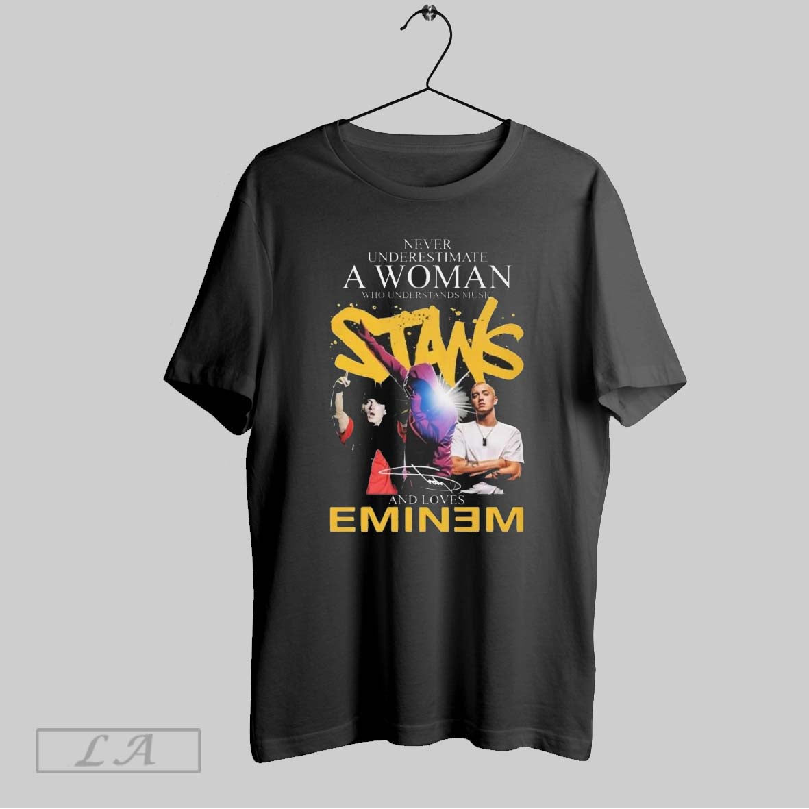 Original Never Underestimate A Woman Who Understands Music And Loves Eminem Signature